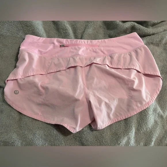 Lululemon Speed Up Shorts Size Miami Pink RARE
